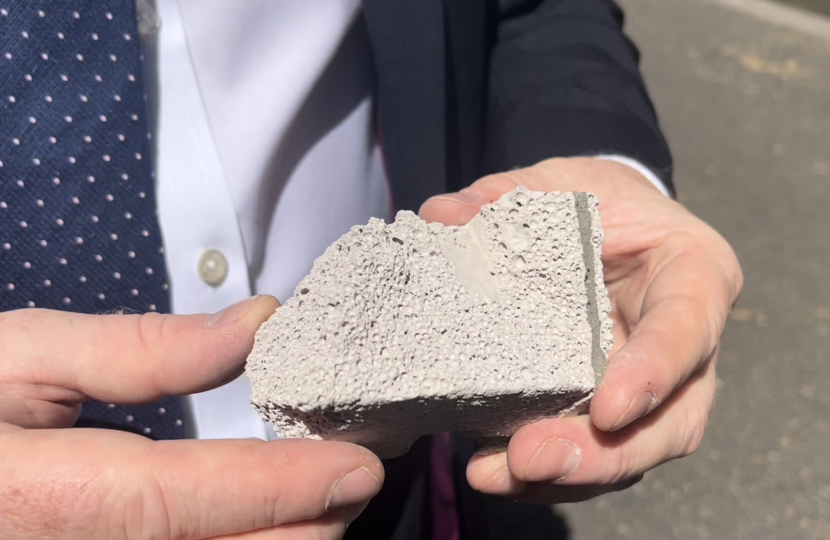 Aerated Concrete from the Airedale Hospital