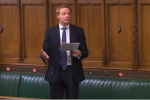 Robbie Moore MP in Parliament